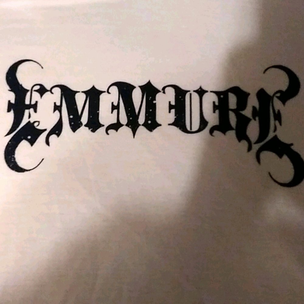 EMMURE WHITE BAND LOGO TSHIRT XL